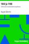 [Gutenberg 52530] • 1868 ja 1968: Leikkikuvailus lauluilla kahdessa näytöksessä